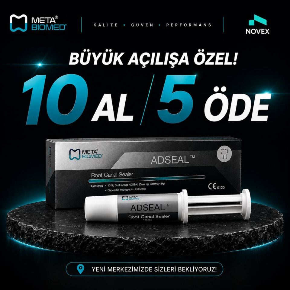 Meta Biomed Adseal Kanal Dolgu Patı Rezin Bazlı (10'lu Paket)