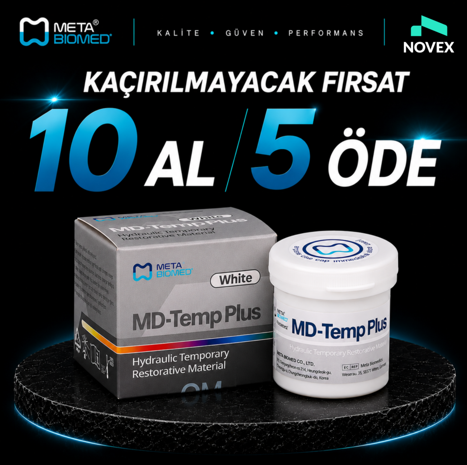 Meta Biomed MD Temp Plus Geçici Dolgu Materyali (10'lu Paket)