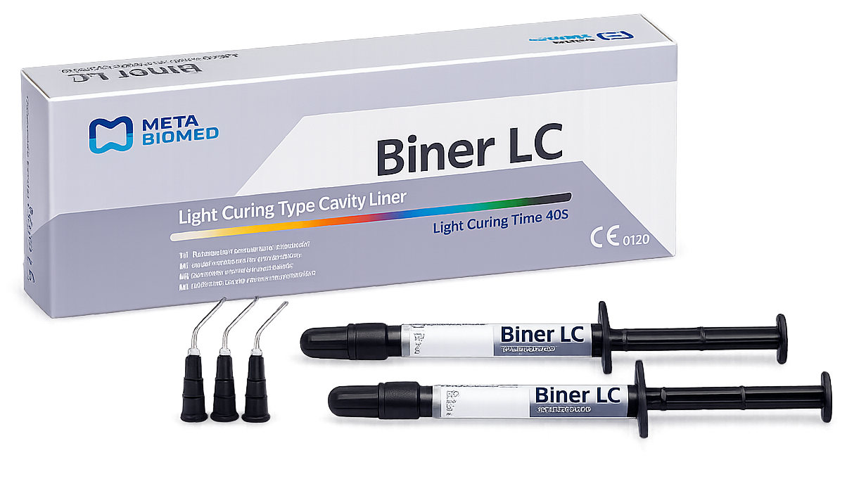 Meta Biomed Biner LC Işıkla Sertleşen Kaide Simanı