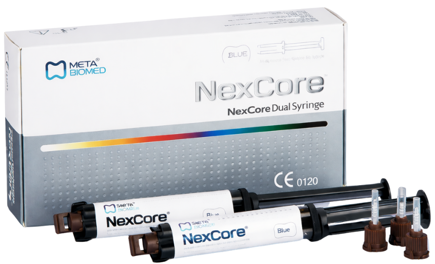 Meta Biomed Nexcore Dual-Cured Core Build-Up Kompozit
