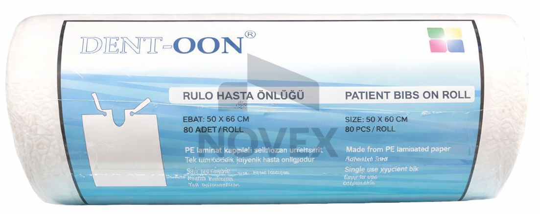 Dent-oon Rulo Hasta Önlüğü 50 * 60 cm
