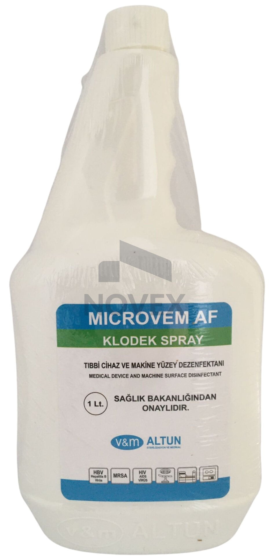Microvem AF Klodek Spray Tıbbi Cihaz Yüzey Dezenfektanı