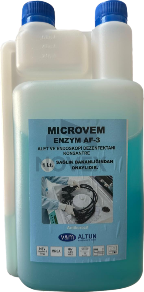 Microvem Enzym Af 3 Alet Ve Endoskopi Dezenfektanı Konsantre