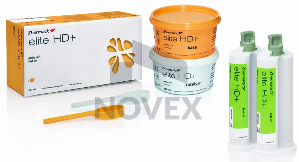 Zhermack Elite HD + A Tipi Silikon Ölçü Light Body Fast Set ( Karıştırma Uçsuz )