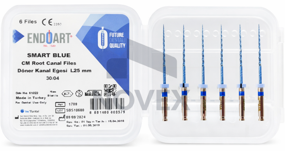 EndoArt Smart Blue Döner Kanal Eğesi