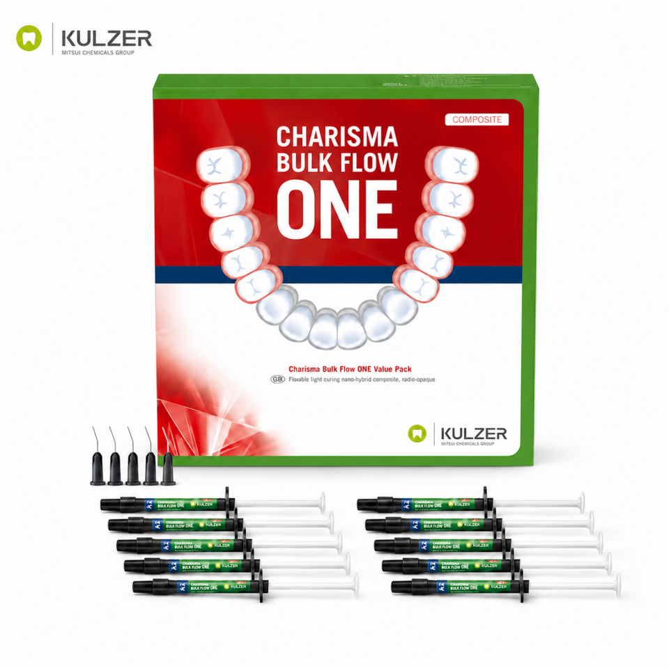 Kulzer Charisma Bulk Flow Akışkan Bulk Kompozit 10lu Set