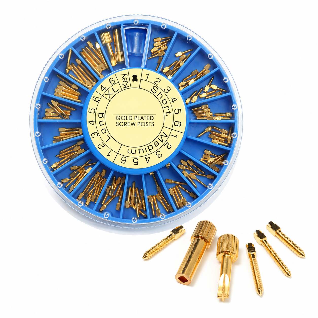CocoDent Golden Plated Screw Post - Pivo Çivisi