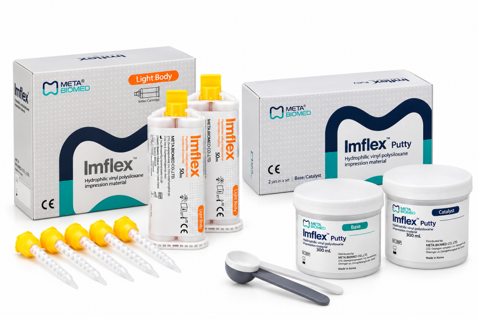 Meta Biomed Imflex Putty A Tipi Silikon + Light Body Set
