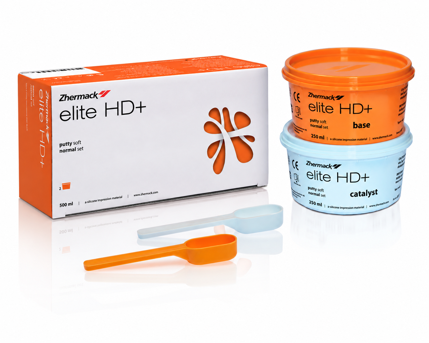 Zhermack Elite HD+ Putty Soft Fast Set Standart Paket 2x 250 ml