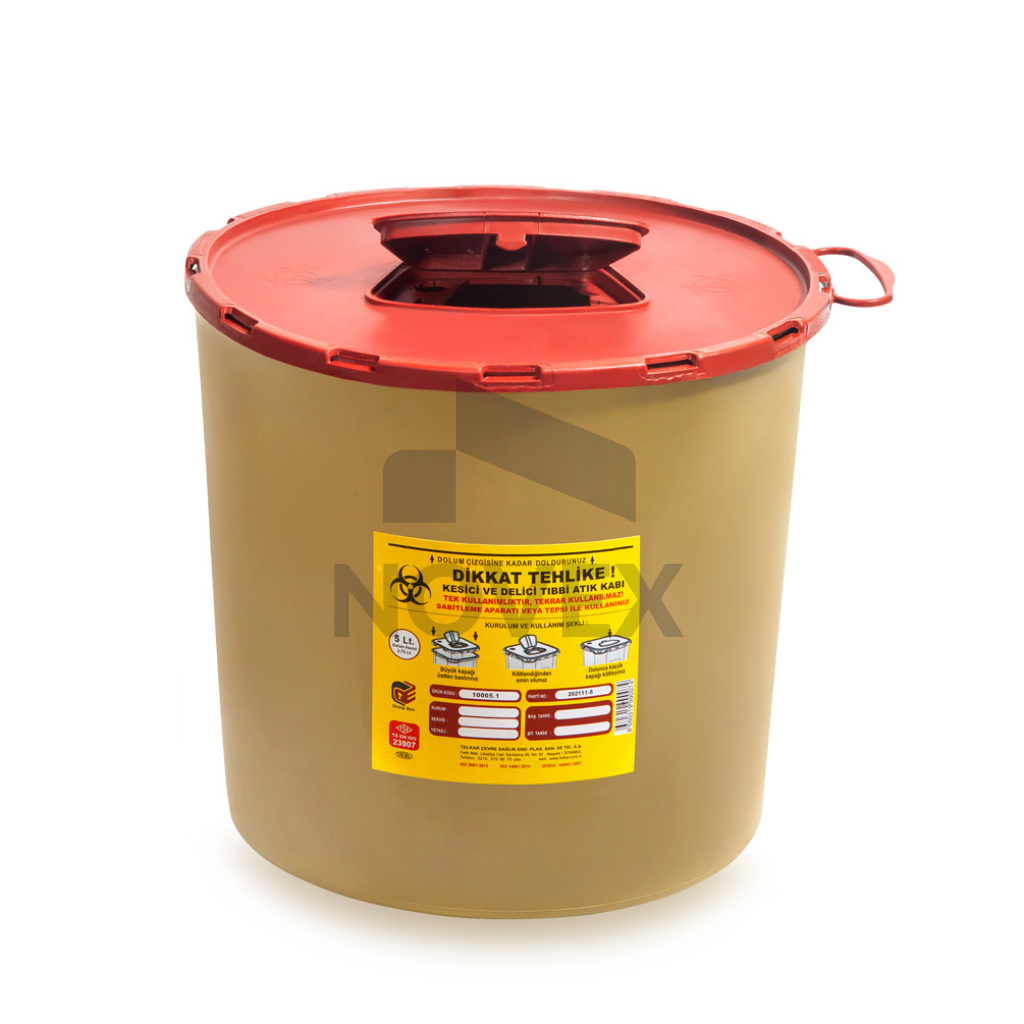 Tıbbi Atık Kutusu 5 L