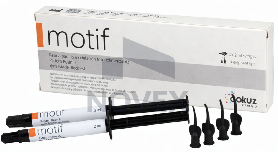 Dokuz Kimya Motif Işıkla Sertleşen Pattern Rezin