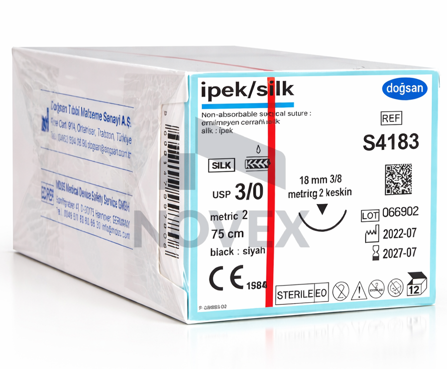 Doğsan İpek/Silk Emilemeyen Sütur