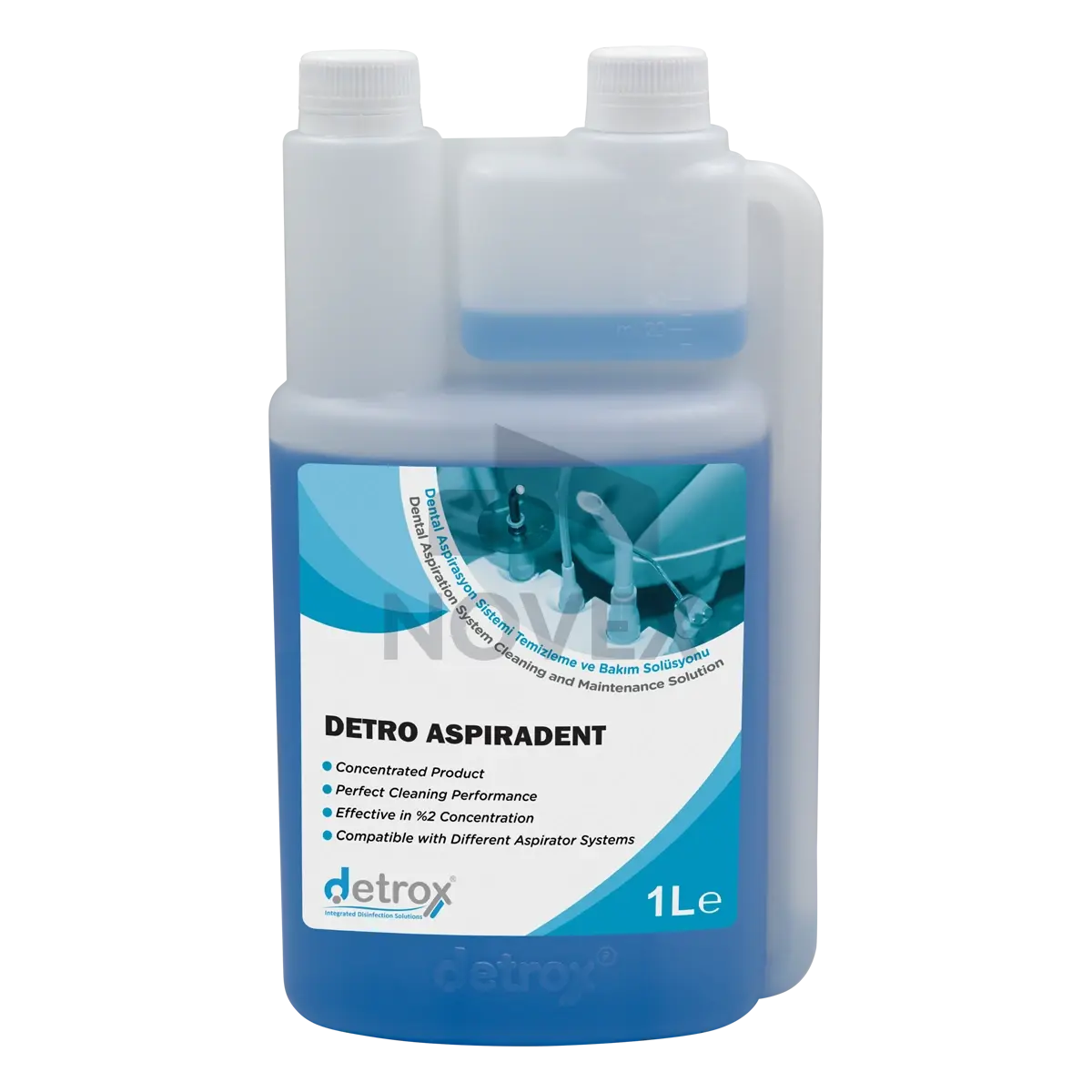 Detrox Aspiradent - Dental Aspirasyon Sistemi Temizleme ve Bakım Solüsyonu