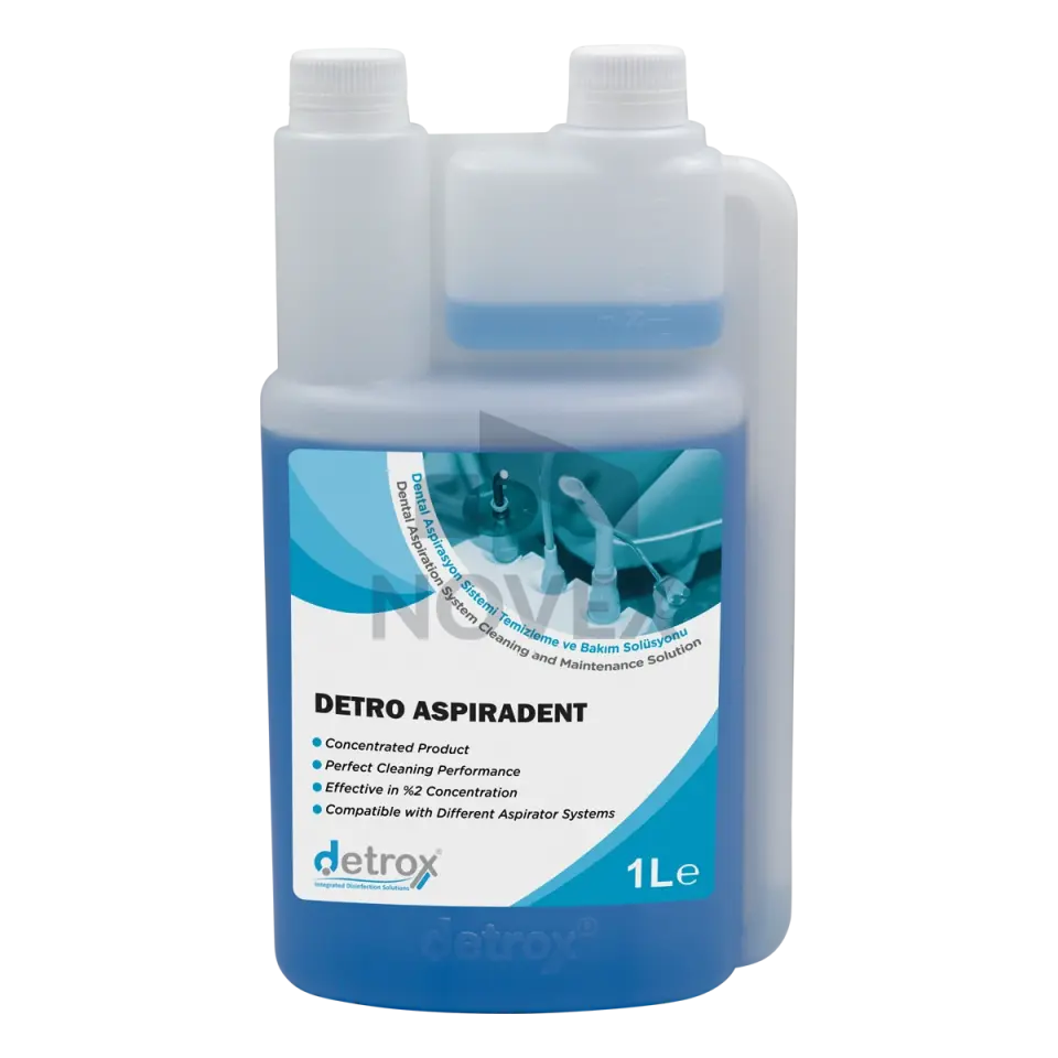 Detrox Aspiradent - Dental Aspirasyon Sistemi Temizleme ve Bakım Solüsyonu