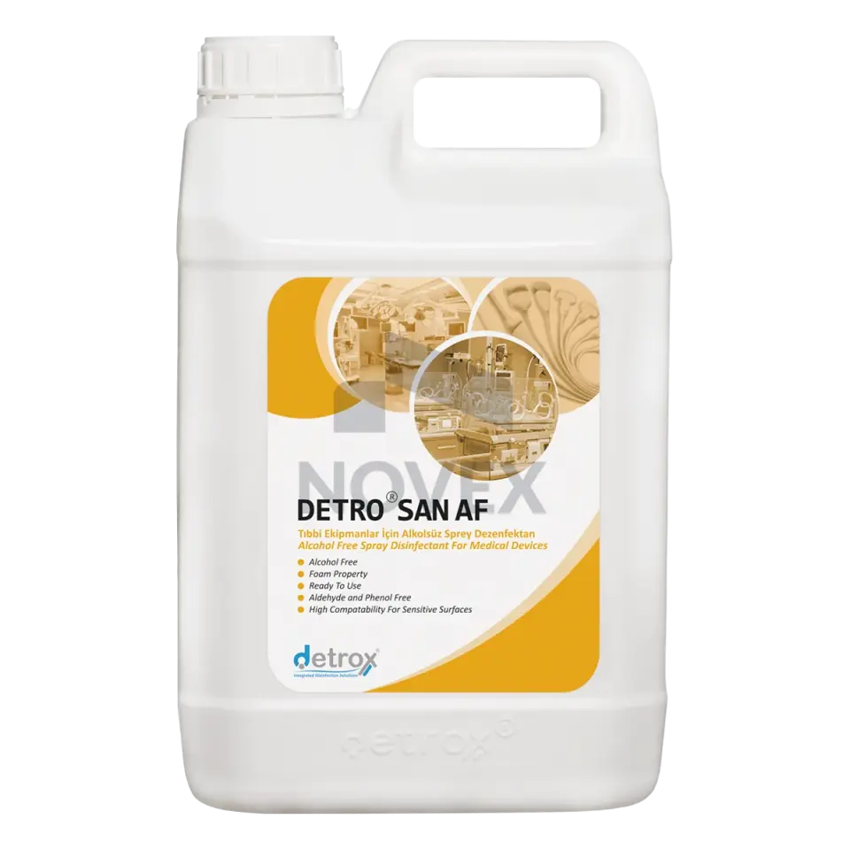 Detrox Detrosan AF – Alkolsüz Yüzey Dezenfektanı 5L