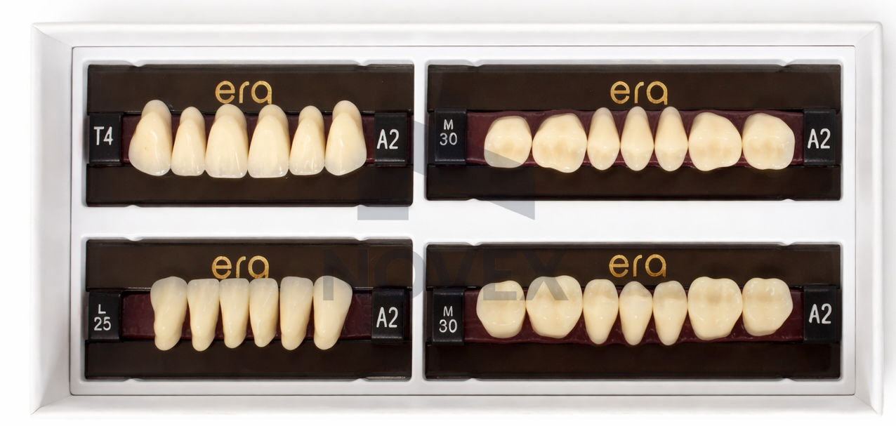 SND 3 Katmanlı Akrilik Protez Dişi 28’lik Set (A2 Renk)