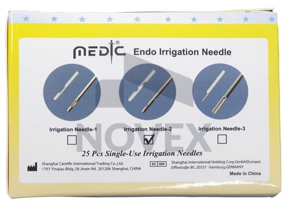 Medic İrrigasyon İğnesi Paket 30 g x 25 mm Çift Delikli