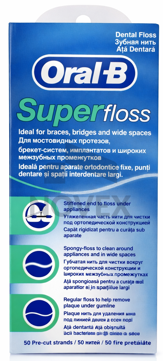 Oral-B Super Floss Diş İpi