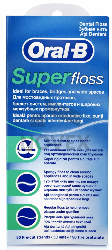 Oral-B Super Floss Diş İpi
