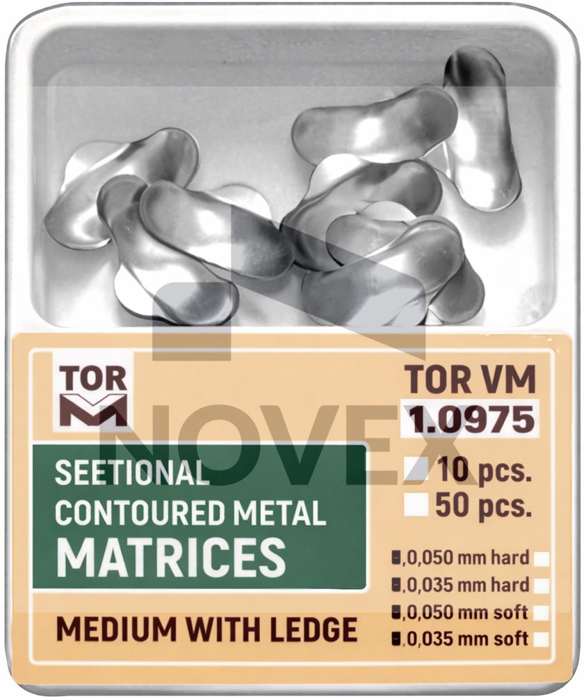 Tor VM Bölgesel Konturlu Metal Matrix Refill (Medium ve Çıkıntılı) No: 1.0975