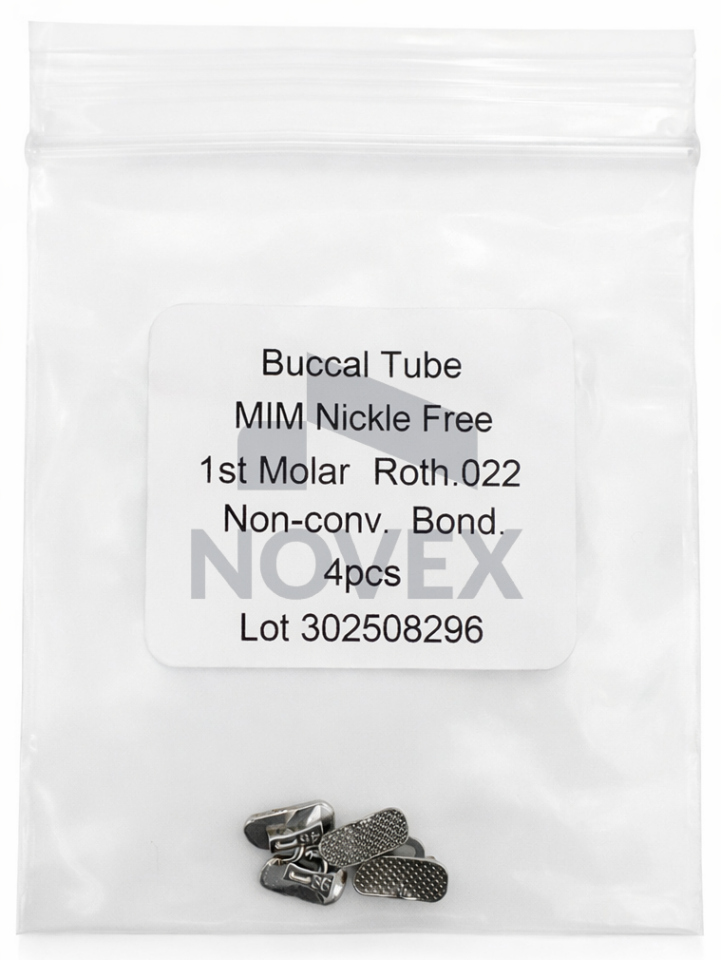 Roth 0.022   1. Molar Nikel İçermez Bukkal Tüp (4’lü Paket)