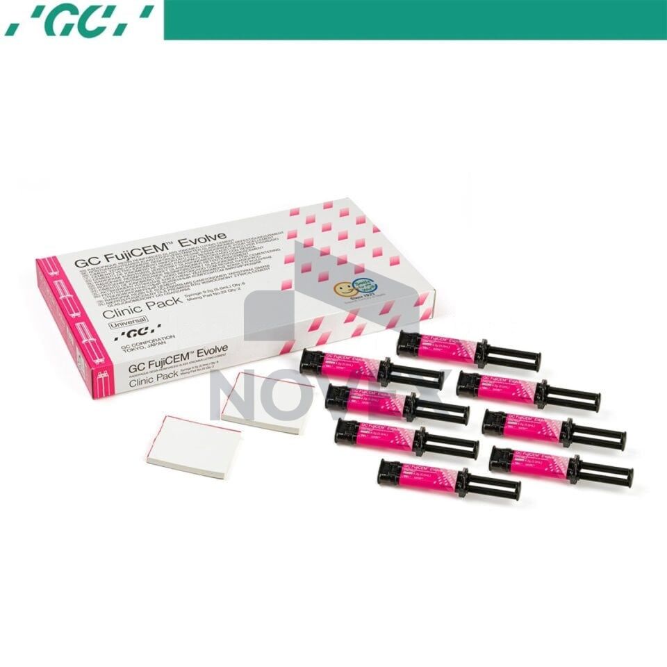 GC Fujicem Evolve Clinic Pack Rezin Modifiye Cam İyonomer Siman