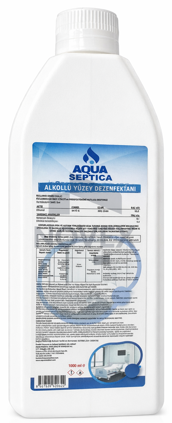 Aqua Alkollü Yüzey Dezenfektanı