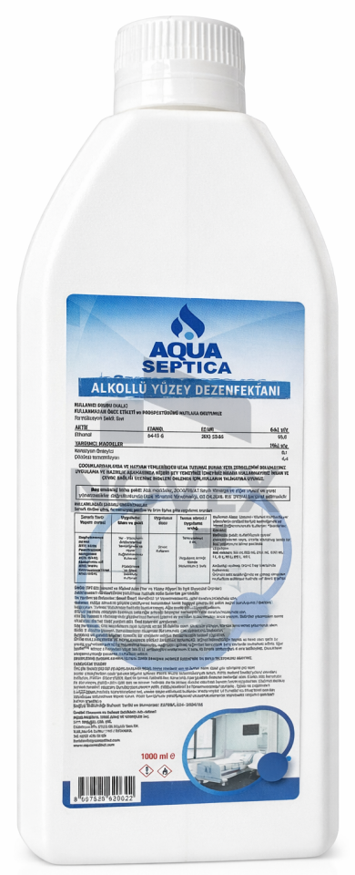 Aqua Alkollü Yüzey Dezenfektanı