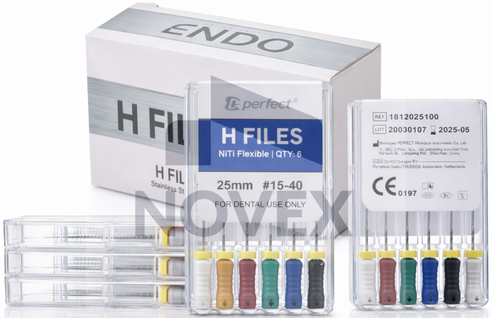 D-Perfect H-Files Manuel Kanal Eğesi